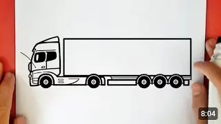 COMO DESENHAR UM CAMINHAO DRAWING TURC