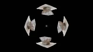 Stone bath basin (inv) #archeology #3d #heritage #hologram #stone