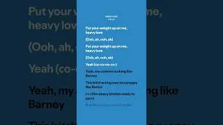 HEAVY LOVE - Odetari (Lyrics)