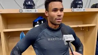 Winnipeg Jets Practice Report media: Isaak Phillips