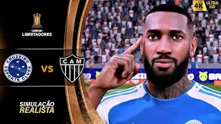 FC 26 4K - Cruzeiro vs Atlético Mg | Final da Libertadores 2026 | Simulação PC [4K60FPS] Realista.