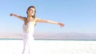 Barzelai wedding dresses photo shoot at the Dead sea