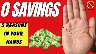 5 Palmistry Signs why you Struggle to Save Money | Palm Reading for Finance