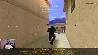 Kèo 3 vs 3 Siêu Kinh Điển - HS vs SQR + 3DG P2 | CS 1.1