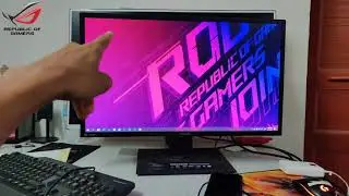 កាត់បានMonitor Asus 144hz 1ms 24