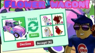 What will people trade for a FLOWER WAGON in Adopt Me! (Roblox)