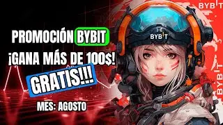 🎁 Promo BYBIT AGOSTO 2024: GANA M&Iacute;NIMO 75$ RETIRABLES GARANTIZADOS GRATIS! SIN SORTEOS! SIN RIESGO!💸