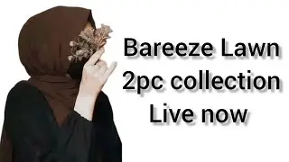 ✨ Bareeze Lawn 2-Piece | Premium Unstitched Summer Suit ✨ #LawnCollection#UnstitchedSuit