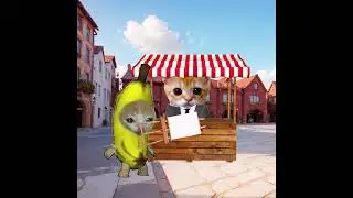 Banana Cat 🍌🐱 Becomes An Artist 🎨🖌️