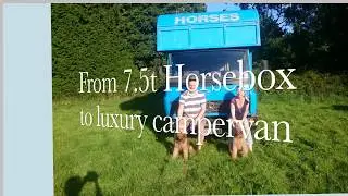 Our Horsebox Camper conversion - BoobyDo! is almost finished.