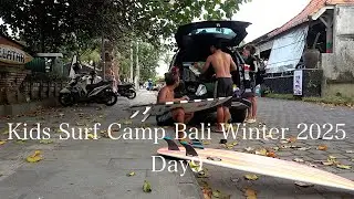 Kids Surf Camp Bali Winter 2025 Day9