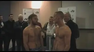 Philip Sutcliffe Jnr Vs Terry Needham Weigh In