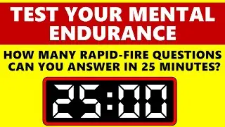 Can You Focus for 25 Minutes? The Ultimate Brain Stamina Test!