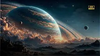 Cosmic Horizon Ambience for Deep Relaxation – 2 Hours – 4K