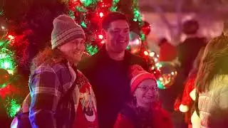 Christmas Tree Lighting in Clayton!