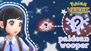 ♡ FINDING OUR SHINY WOOP WOOP! SHINY PALDEAN WOOPER! (Pokemon Violet) ♡