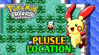 How To Catch Plusle In Pokemon Emerald - Plusle Location