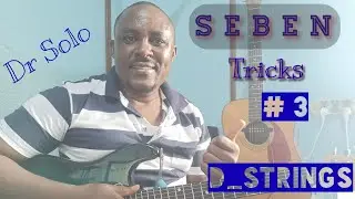 Seben solo guitar tricks #3 with Doctor Solo. #d_strings #africanmusic #seben