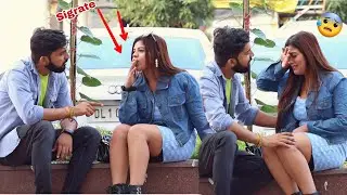 Sigrate prank on my boyfriend @somesh brijwasi prank gone wrong 😭👇|| Crazy Sana Khaan|cute couple|