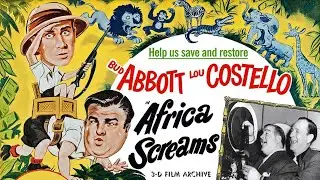 Africa Screams HD In Color and Restored   1949   Bud Abbott, Lou Costello Comedy