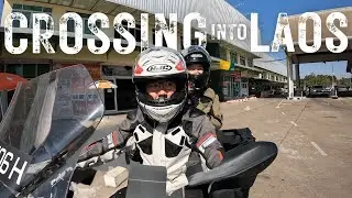 Crossing the border into LAOS!  🇱🇦 - Chasing North S1, EP14