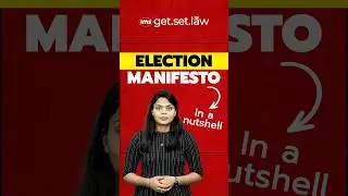 What is Election Manifesto? #shorts #electionmanifesto