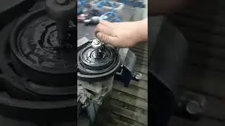 ac compressor remove clutch hub