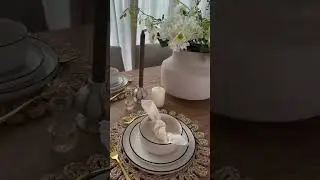 Cozy Daily Table Setting for Slow Meals at Home, An Easy Everyday Dining Table with Natural Details