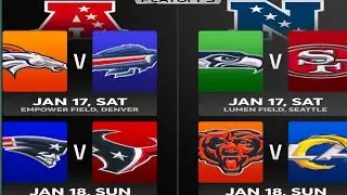 2025 NFL Divisional Round Reaction