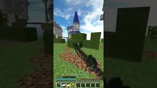 DESTROYING BED IN MINECRAFT BEDWARS #shorts #gamexaim #minecraft