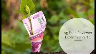 Ag Econ Review Questionnaires Explained Part 1