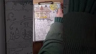 LIVE Coloring & Chat! Ravenfrost Hideaway by Karen E Myers