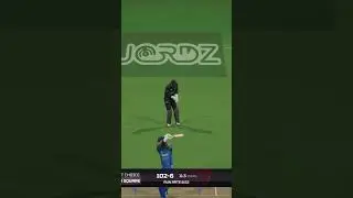 Just missed the stumps so near #shorts #cricket #indvsnz