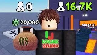 I Made a VIRAL Game Using a Roblox Game TEMPLATE