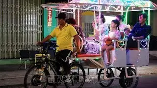 Du Lịch Hà Tiên Trải Nghiệm Xe Cung Đình Dạo Chợ Đêm Hải Sản