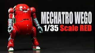 Sentinel 35 Mechatro Wego Red diecast robot figure review