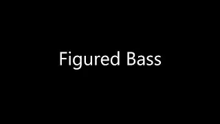 Figured bass