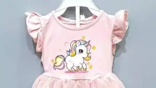 new kids beautiful fancy unicorn 🦄 ball gown dress designs made by kids wania collection