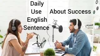 Daily use English Sentence About Success With hindi Meaning in Description 