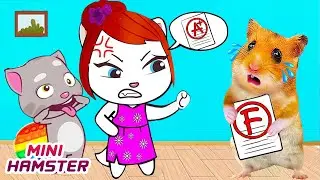Мне очень жаль, Анжела! Не злись на хомячка МиМи | Мультфильм от MINI HAMSTER