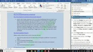 JasperActive Word 2019 Lesson 4: Working with Document Backgrounds