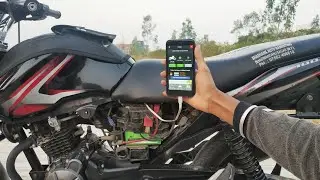 1st Bajaj bike installed with mileage monitoring app for FREE | Mileage increased | Fuel abc