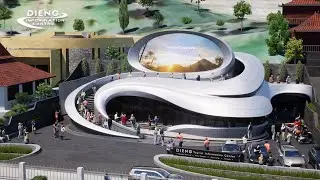 CLOUD BUILDING - TOURIST INFORMATION CENTRE (TIC) - DIENG | parametric design
