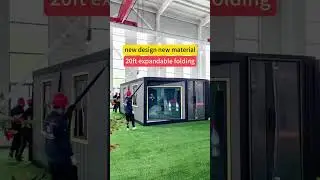 VHCON's new design expandable container office  #containerhouse#expandablecontainerhouse