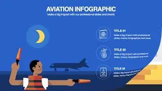 Aviation Infographic Template