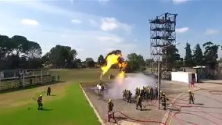 Advanced Fire Fighting Gas Drill