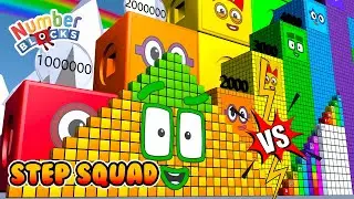 Learn Numbers 240 vs 25,000,000 with Numberblocks! Super Fun Math for Kids! 🚀