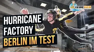 Hurricane Factory Berlin Test | Bodyflying im Windkanal | Ich kann fliegen!