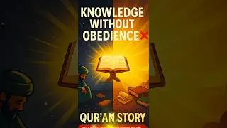 &ldquo;Islamic Reminder | Qur&rsquo;an Story on Knowledge & Obedience&rdquo; #knowledge #deen #islam #shorts #faith