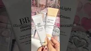 BB cream vs CC cream #makeup #bbcream #cccream #beautytips